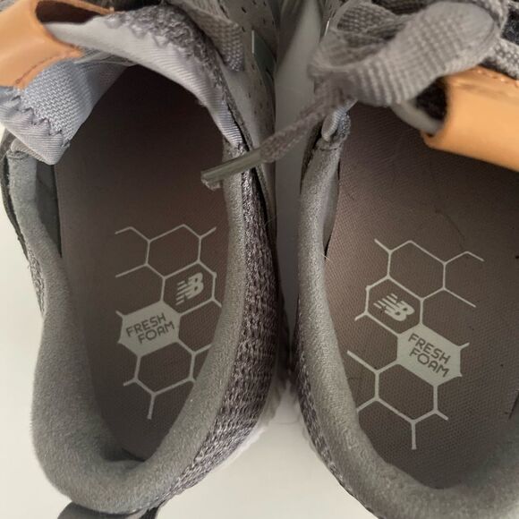 New Balance Gray Fresh Foam Men’s Size 8.5 - Picture 8 of 9